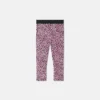 Leggings de jersey de algodón estampado para niña Leggings de jersey de algodón estampado para niña