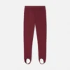 Leggings infantiles de punto milanés jacquard Leggings infantiles de punto milanés jacquard