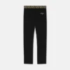 Leggings infantiles estampados de jersey de algodón elástico Leggings infantiles estampados de jersey de algodón elástico
