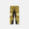 Leggings infantiles estampados de jersey de algodón elástico Leggings infantiles estampados de jersey de algodón elástico