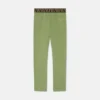 Leggings infantiles estampados de jersey de algodón elástico Leggings infantiles estampados de jersey de algodón elástico