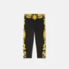 Leggings infantiles estampados de jersey de algodón elástico Leggings infantiles estampados de jersey de algodón elástico