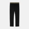 Leggings infantiles estampados de jersey de algodón elástico Leggings infantiles estampados de jersey de algodón elástico