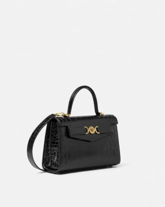 Medusa 95 Croc-Effect Top-Handle