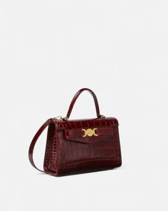 Medusa 95 Croc-Effect Top-Handle