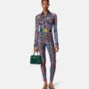 Medusa 95 Croc-Effect Top-Handle Medusa 95 Croc-Effect Top-Handle