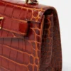 Medusa 95 Croc-Effect Top-Handle Medusa 95 Croc-Effect Top-Handle
