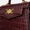 Medusa 95 Croc-Effect Top-Handle Medusa 95 Croc-Effect Top-Handle