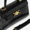 Medusa 95 Pequeño bolso con asa superior y efecto cocodrilo Medusa 95 Pequeño bolso con asa superior y efecto cocodrilo
