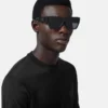 Medusa Biggie Low-Bridge Sunglasses