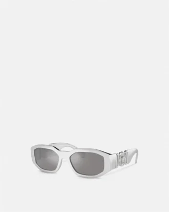 Medusa Biggie Sunglasses Chrome