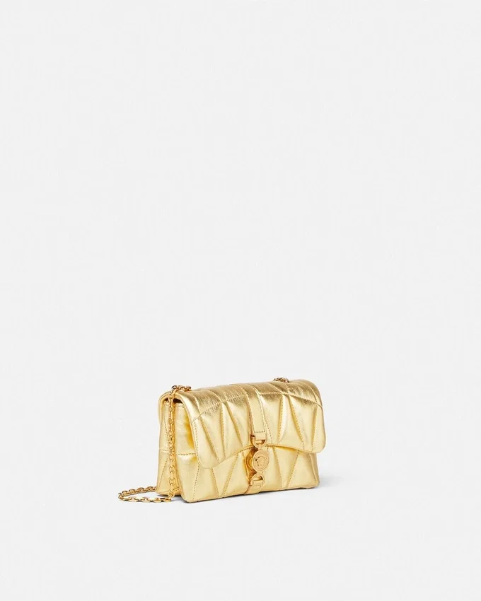 Mini bolso acolchado metalizado Kleio Mini bolso acolchado metalizado Kleio