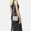 Mini bolso de satén con adornos La Medusa Mini bolso de satén con adornos La Medusa