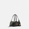 Mini bolso Versace Tag Nappa Bowling Mini bolso Versace Tag Nappa Bowling