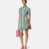 Mini vestido camisero de Barocco Silk Underwater Mini vestido camisero de Barocco Silk Underwater