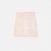 Minifalda de punto de mohair jacquard