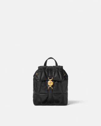 Mochila acolchada Kleio de napa