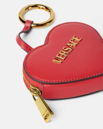 Monedero con etiqueta Versace