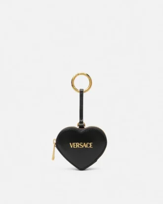 Monedero de napa Versace Tag
