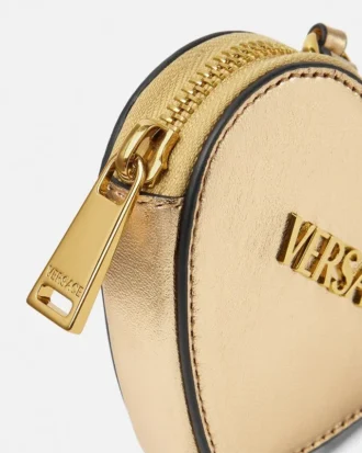 Monedero metálico Versace Tag