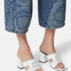 Mules de piel Medusa 95 70 mm
