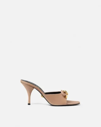 Mules Opera Bow de charol 85 mm