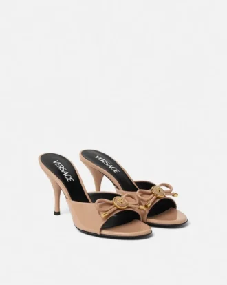 Mules Opera Bow de charol 85 mm