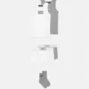 Pack de 2 bañadores de algodón acanalado para niño Pack de 2 bañadores de algodón acanalado para niño