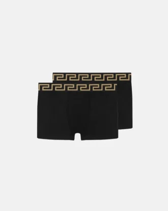 Pack de 2 bañadores de jersey de algodón jacquard para niño