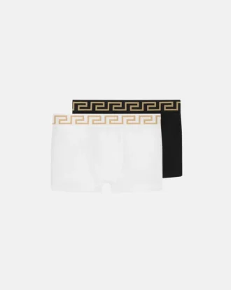 Pack de 2 bañadores de jersey de algodón jacquard para niño