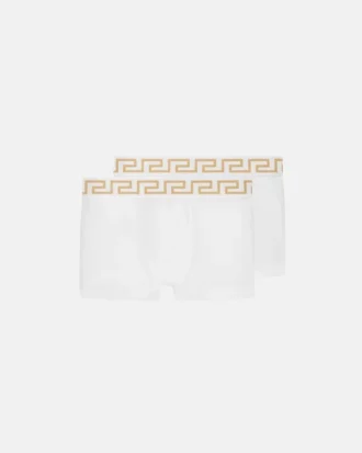 Pack de 2 bañadores de jersey de algodón jacquard para niño