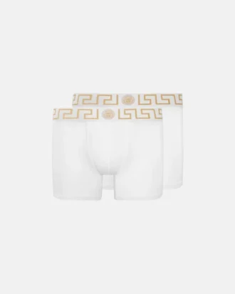 Pack de 2 bañadores largos con Greca Border