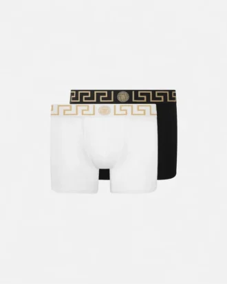 Pack de 2 bañadores largos con Greca Border