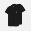 Pack de 2 camisetas interiores de jersey de algodón