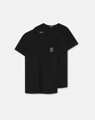 Pack de 2 camisetas interiores de jersey de algodón