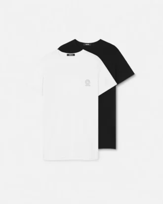 Pack de 2 camisetas interiores de jersey de algodón