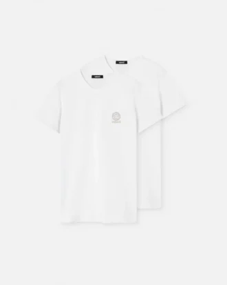Pack de 2 camisetas interiores de jersey de algodón