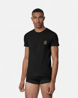 Pack de 2 camisetas interiores de jersey de algodón
