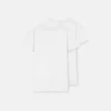 Pack de 2 camisetas interiores de jersey de algodón estampadas para niño Pack de 2 camisetas interiores de jersey de algodón estampadas para niño