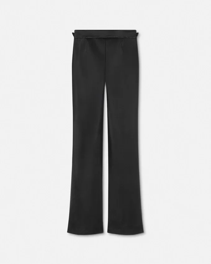 Pantalones anchos con hebillas barrocas Pantalones anchos con hebillas barrocas