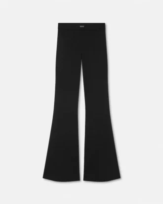 Pantalones anchos con logotipo Pantalones anchos con logotipo