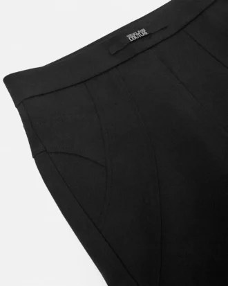 Pantalones anchos con logotipo Pantalones anchos con logotipo