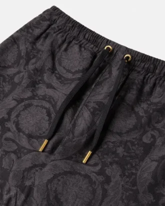 Pantalones Barocco Chambray Jacquard