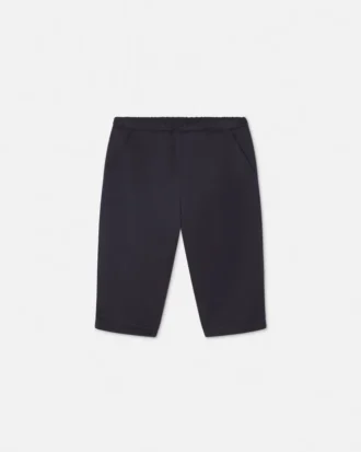 Pantalones cónicos de gabardina satinada para bebé