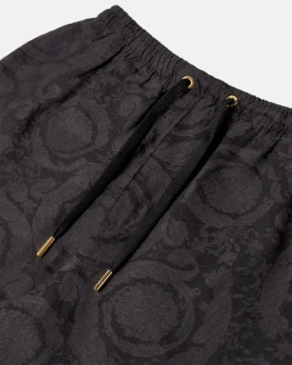 Pantalones cortos de cambray jacquard Barocco