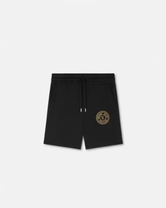 Pantalones cortos de chándal con el emblema V Pantalones cortos de chándal con el emblema V