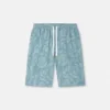 Pantalones cortos de denim jacquard Barocco Pantalones cortos de denim jacquard Barocco
