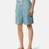 Pantalones cortos de denim jacquard Barocco Pantalones cortos de denim jacquard Barocco