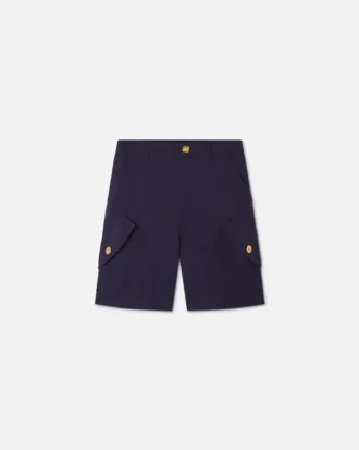 Pantalones cortos de popelín de algodón para niño