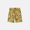 Pantalones cortos de sarga de seda estampados para niño Pantalones cortos de sarga de seda estampados para niño